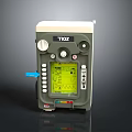 TNOZ Digital Monitoring Device With Control Panel Display Screen Buttons And Adjustment Knob