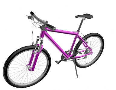 Modern Bicycle 3d model