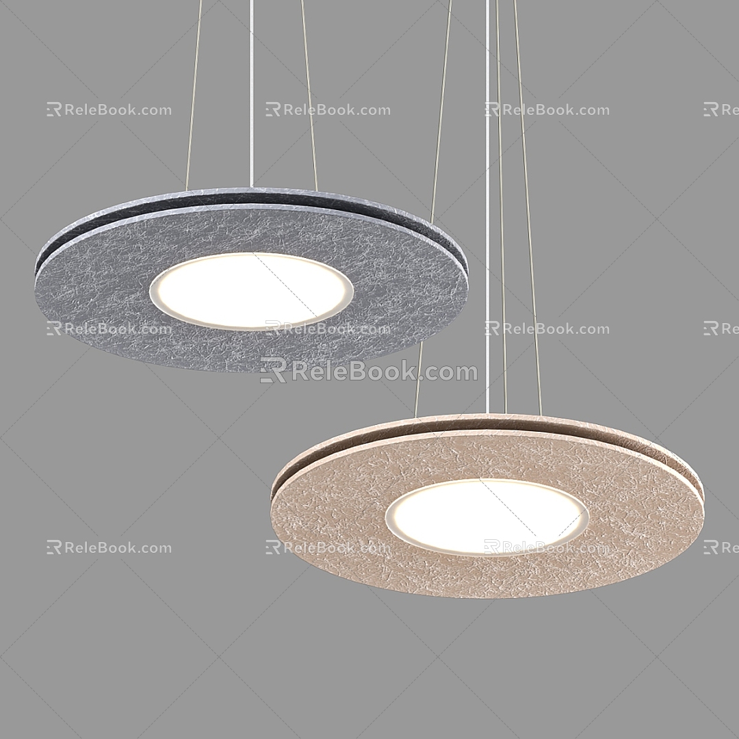 Modern Minimalist Chandelier Chandelier Simple Chandelier Restaurant Chandelier 3d model