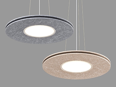 Modern Minimalist Chandelier Simple Chandelier Restaurant Chandelier 3d model