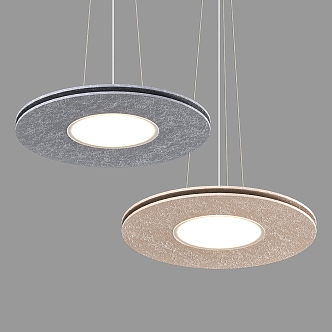 Modern Minimalist Chandelier Simple Chandelier Restaurant Chandelier 3d model