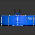 Kids Friendly Bestway Steel Pro Round Pool With Colorful Float And Ladder
