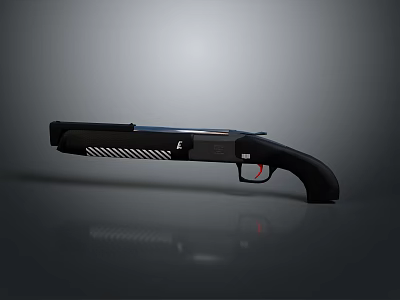 Modern shotgun shotgun shotgun squirt 3d model Modern shotgun shotgun shotgun squirt 3d model
