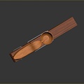 Wooden clip small clip clothes clip wooden clip 3d model