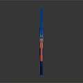 Blue And Black Toy Bow With Orange Arrows For Kids Household Play