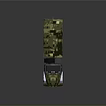 Modern Military Camouflage Armored Tank With Track System And Turret Design