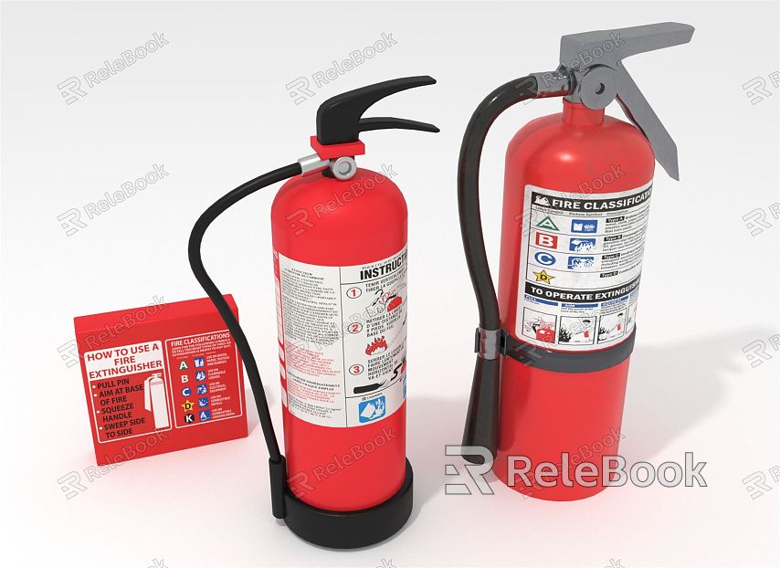 Modern fire extinguisher model