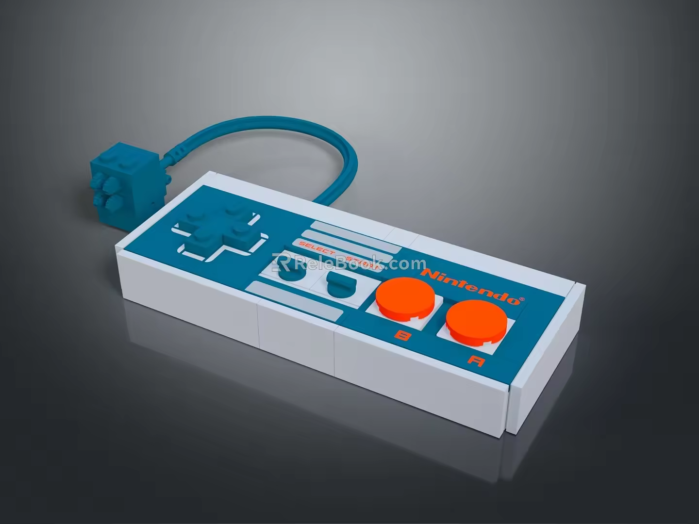 gamepad wireless gamepad game console accessories gamepad 3d model