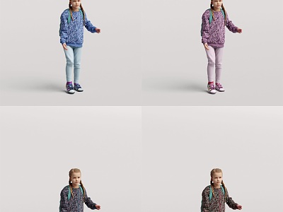 Little girl, little child, little girl model