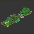 Military Truck Military Transporter Military Transporter Armed Transporter Armored Transporter 3d model