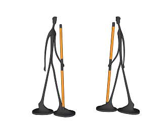 Modern special-shaped floor lamp sculpture floor lamp 3d model