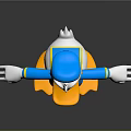 Donald Duck Cartoon Duck Anime Duck Stylized Duck Fantasy Style Duck 3d model