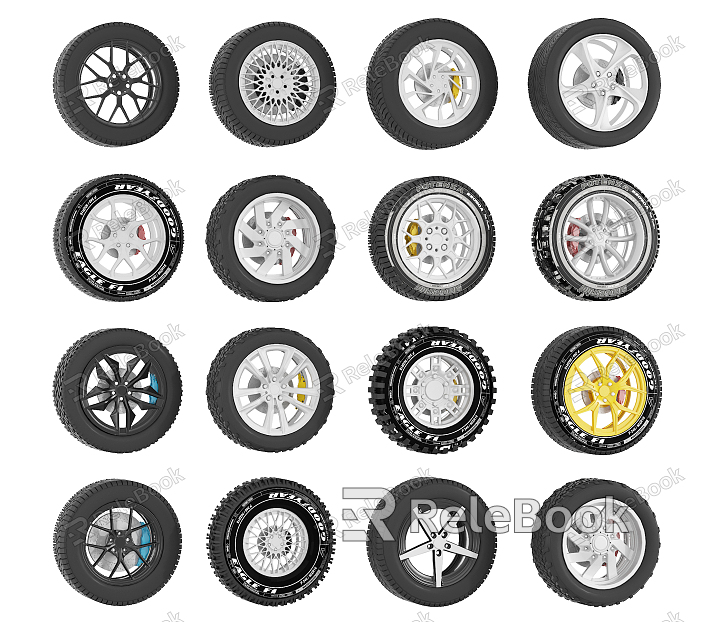 Hyundai tire car tire wheel hub model