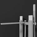 Modern Chrome Wall Lamp With Minimalist Design And Sleek Metal Structure