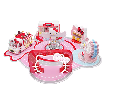 Modern Beauty Chen 3d model