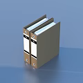 folder stationery sketch 3d model