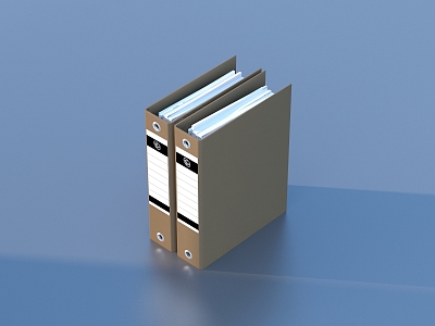 folder stationery sketch 3d model