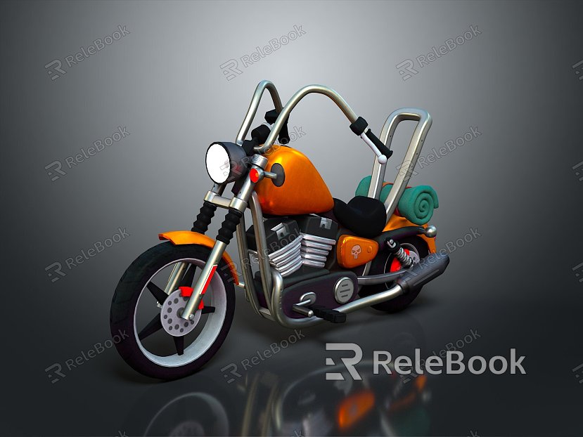 Motorcycle Two-wheeled Motorcycle Cross-country Motorcycle Road Race Motorcycle Motor Vehicle Transport model