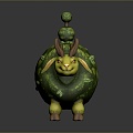 Monster Monster Monster Monster Monster Warrior Alien Monster Alien Monster 3d model