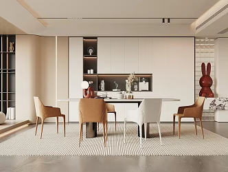 Modern Restaurant 3d model