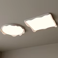 Modern Ceiling Lamp Round Ceiling Lamp Bedroom Lamp Art Shape Lamp Fashion Living Room Lamp Combination 3d model