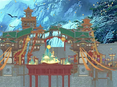 Traditional Chinese Antique Furniture With Intricate Carvings And Ancient Style Elements 3d model