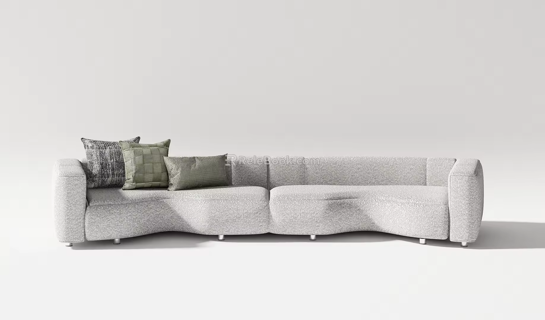 Simple Multiplayer Sofa 3d model