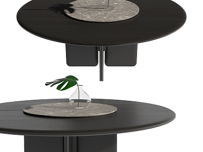 Modern dining table model