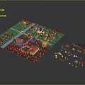 Game Environment Game Scene Fairy Tale Scene Fairy Tale Magic Scene Magic Item Fantasy Scene 3d model