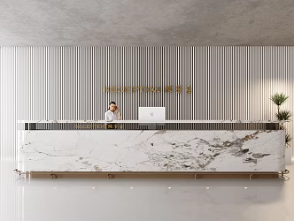 Reception 3d model