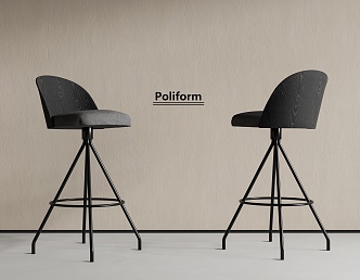 Modern Bar Chair Bar Stool 3d model