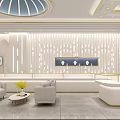 Modern Luxury Jewelry Store Showroom With Glass Display Cases Elegant Decor And Sophisticated Lighting