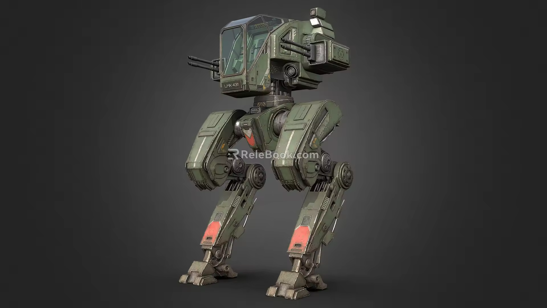 Robot Mecha Man Transformers Steel Robot 3d model