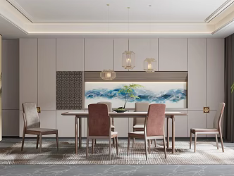 New Chinese Restaurant 3d model