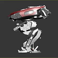 Mech Warrior Mech Soldier Machine Battlearm Mechanical Battlearm Machine Fighter Robot 3d model