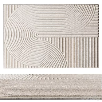 Modern Carpet 3d model