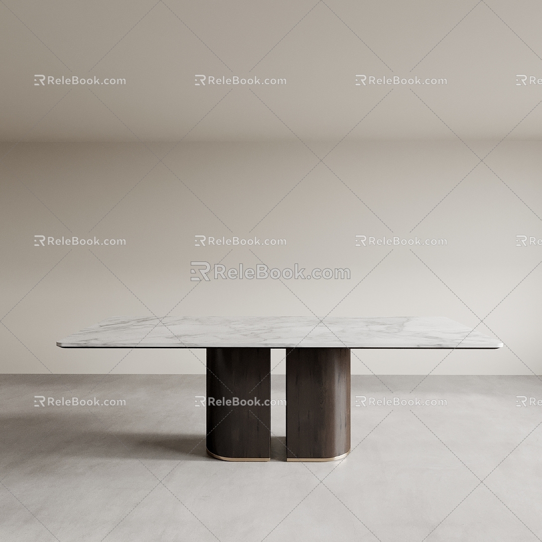 Dining table Conference table Coffee table table 3d model