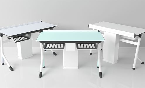 Modern Experiment Table Student Experiment Table 3d model