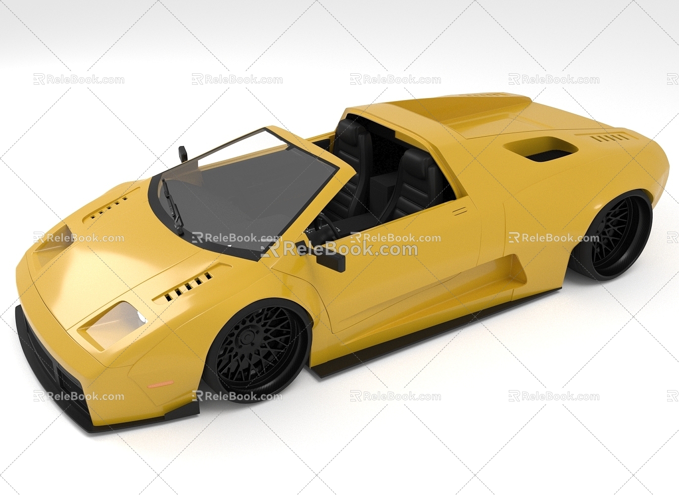 Super Runner Car Luxury Car 3d model