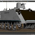 Armored Personnel Carrier M113A3 Tank Military Vehicle US Military Vehicle Armored Vehicle Military Vehicle 3d model