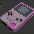 Nintendo Game Boy Classic Electronic Gaming Device With Retro Buttons And Screen
