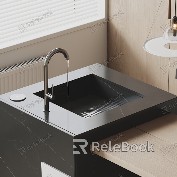 Wash basin sink faucet model