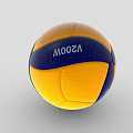 Mikasa FIVB Official Game Volleyball With Multicolor Design For Sports Activities