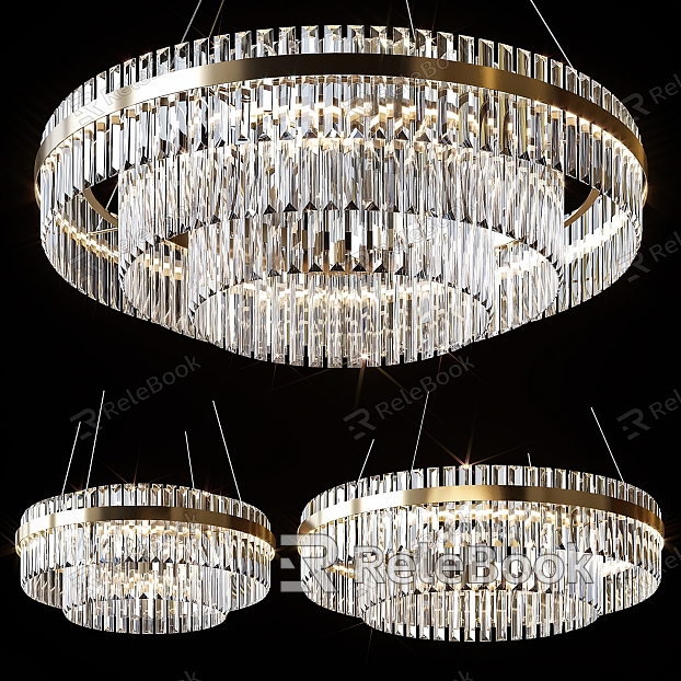 Modern Crystal Chandelier Round Chandelier Crystal model