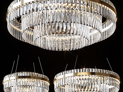 Modern Crystal Chandelier Round Chandelier Crystal model