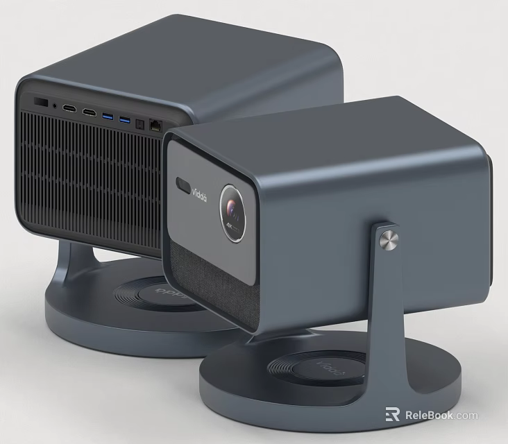 Modern Grey Household Appliances With Camera And Stand Design For Daily Use 3d model 