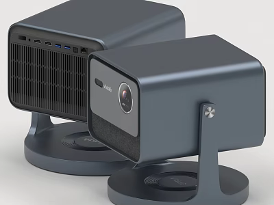 Modern Grey Household Appliances With Camera And Stand Design For Daily Use 3d model
