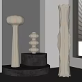 Modern floor lamp 3d model