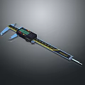 High Precision Digital Caliper with Electronic Display for Industrial Measurement Applications