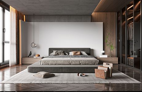 Modern Bedroom 3d model